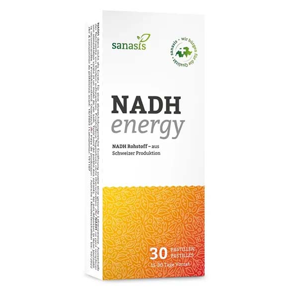 Sanasis NADH Energy - Made in Switzerland