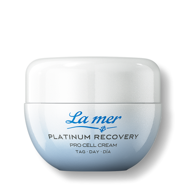 La mer Platinum Skin Recovery Pro Cell Cream Tag