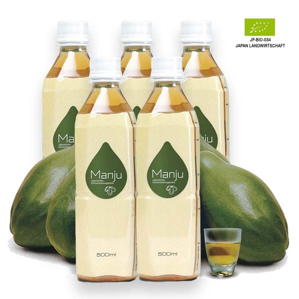 Manju Vorratspaket für 3 Monate mit gratis Buch.