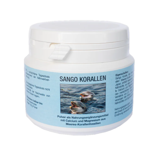 Sango Korallenkalzium Pulver 100g - Das Original