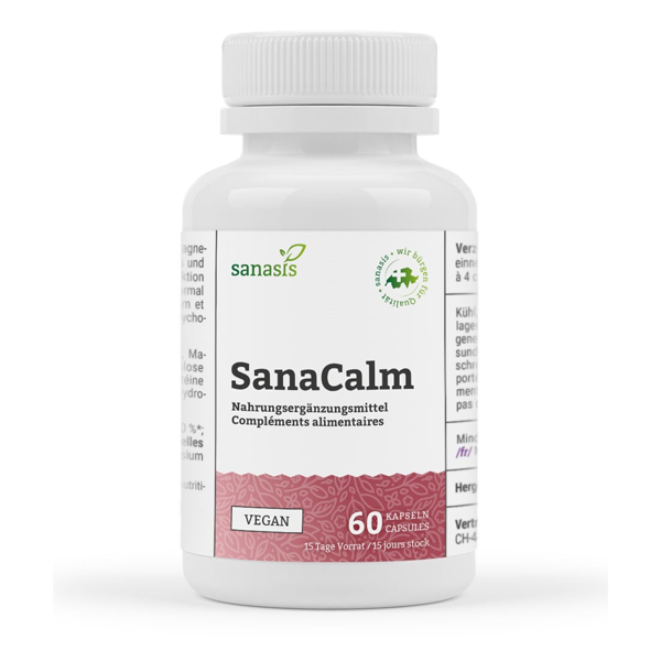 Sanasis SanaCalm - Natürliche Stressbewältigung