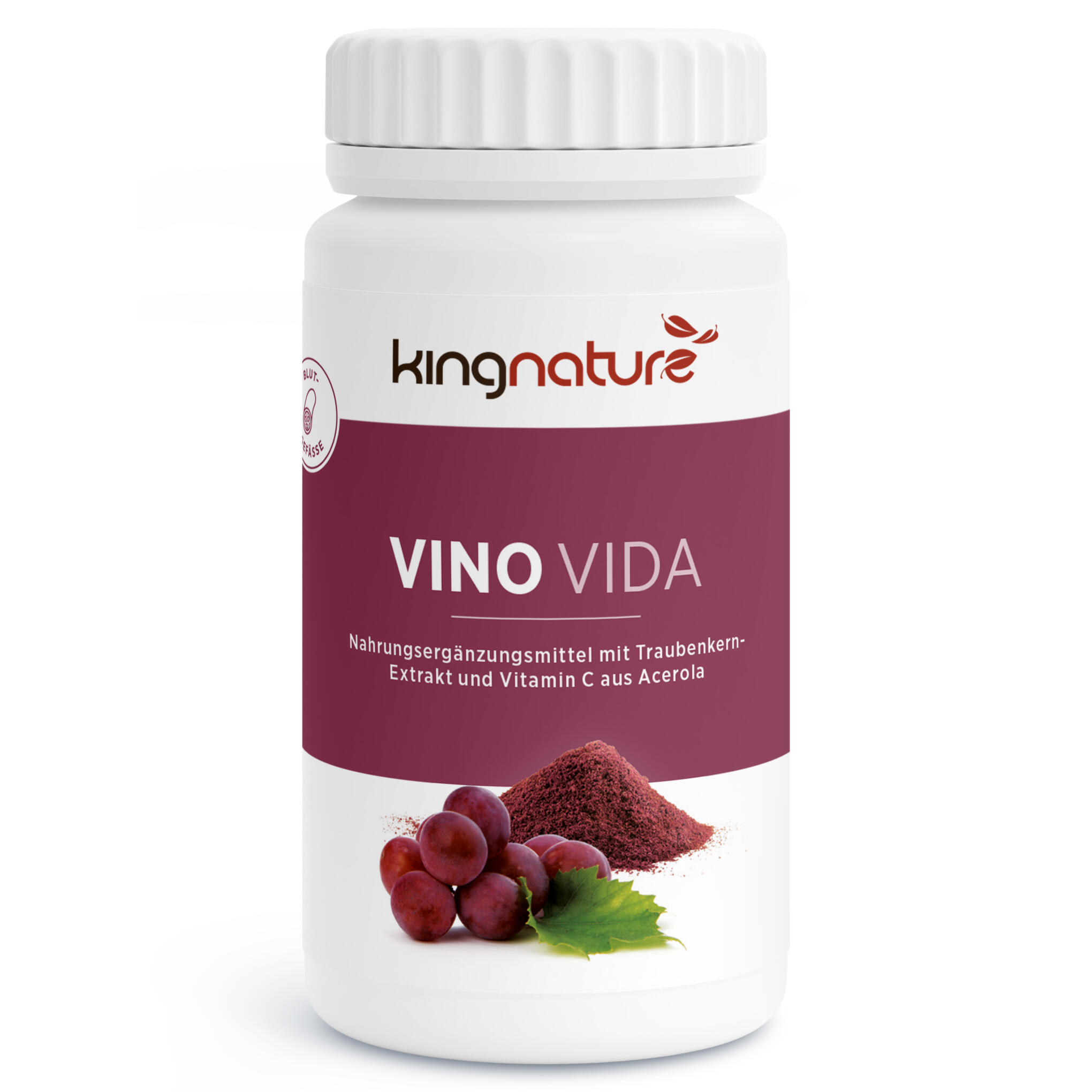 Vino Vida | Natürliche OPC Kapseln mit Vitamin C