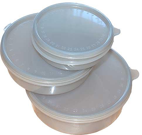 EM Frischhaltedosen 3er Set rund